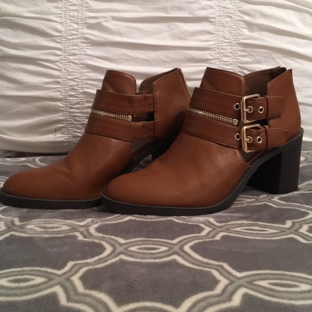 Forever 21 bootie heels